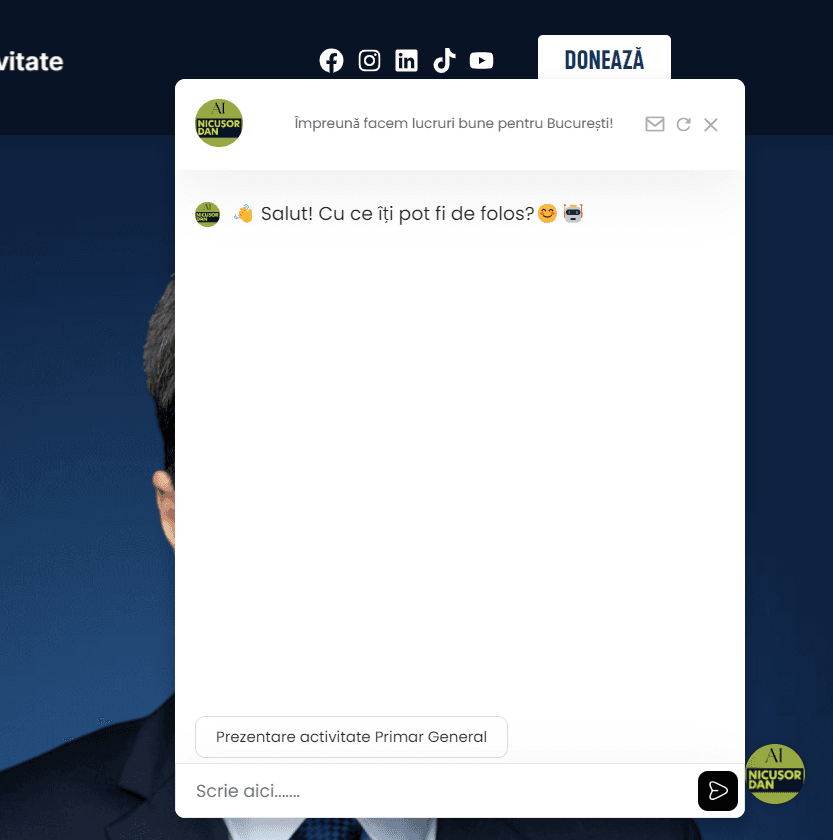 Mayor's Chatbot
